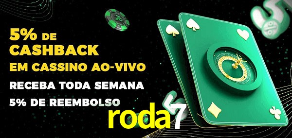 Promoções do cassino ao Vivo roda7